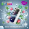 VOZOL STAR 20k - Cool Wind Bubble Gum
