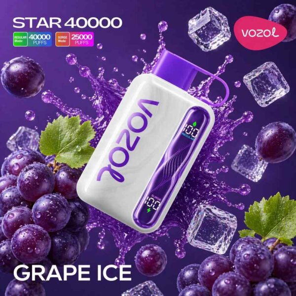 Vozol-Vape-Star-40000-Grape-Ice.jpg Vozol Star 40k - Grape Ice