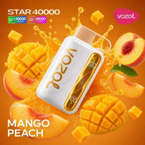 Vozol Star 40k - Mango Peach